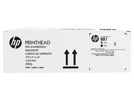 HP881 Black/Cyan Latex Printhead